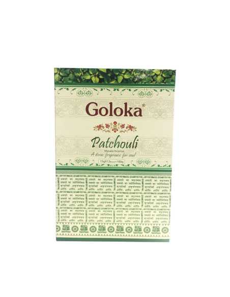 Incienso Goloka Patchouli 12x15g Nag Champa Incienso Goloka Patchouli 12x15g Nag Champa